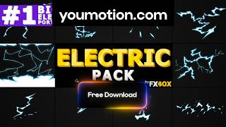 Flash FX Electric Elements And Transitions — Free (Ae)