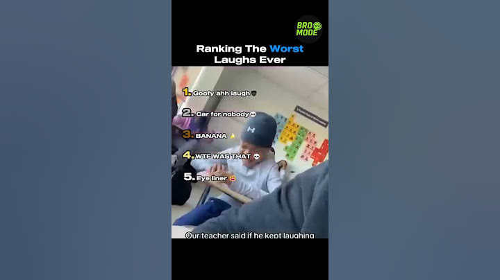 Ranking the worst laughs ever..!! 😂💀