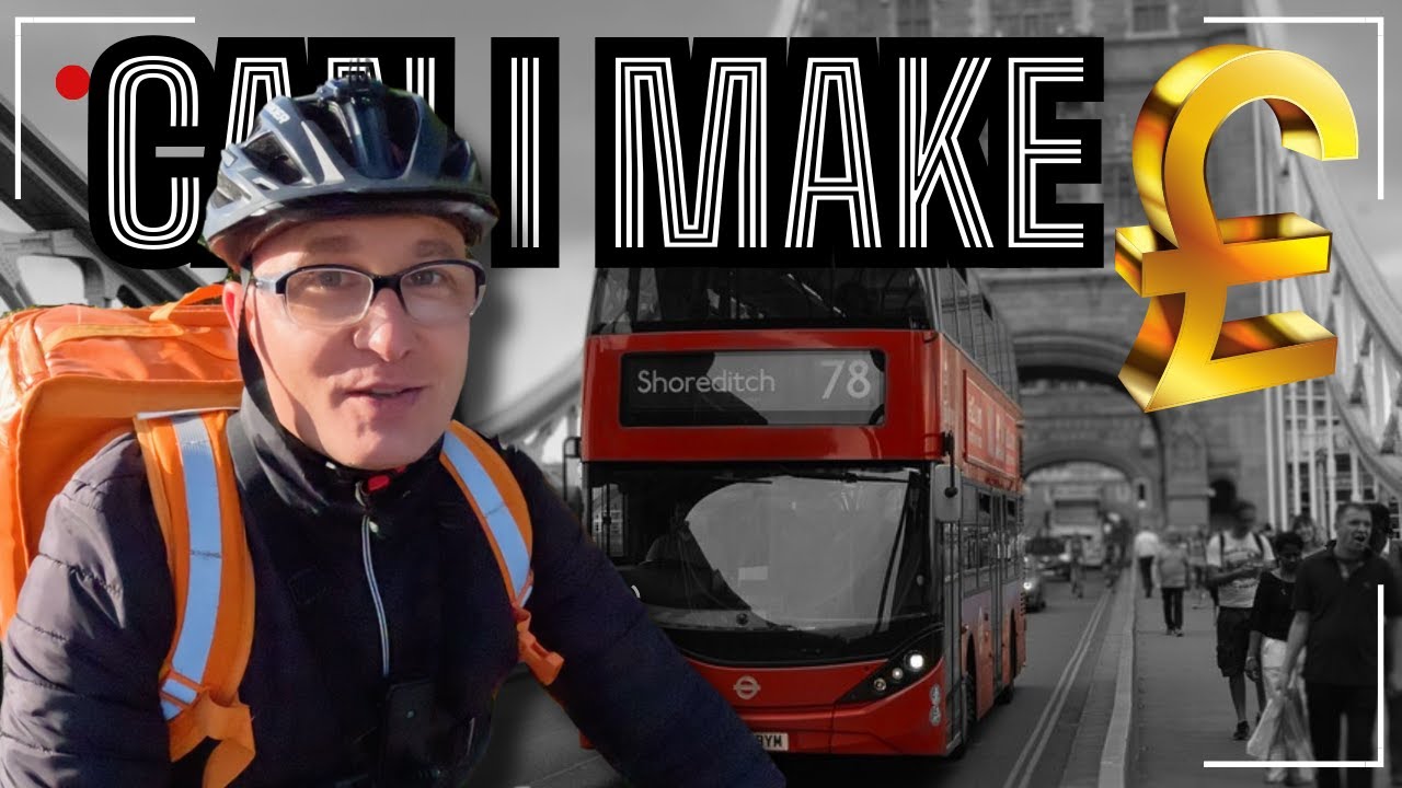 The CRAZY Reality of Pushbike Food Delivery in UK!