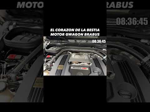 EL CORAZON DE LA BESTIA!MOTOR GWAGON BRABUS #carculturecolombia#medellin#automobile #gwagon #brabus