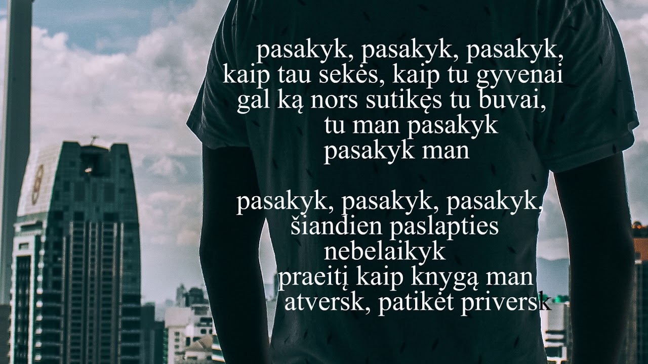 Lithuanian Lesson 48 - Pasakyk  - Tell