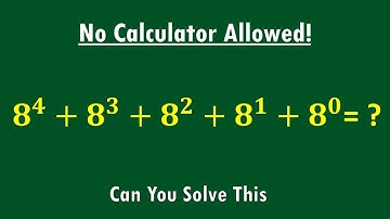Nice Exponent Math Simplification || Math Olympiad || Simplify Without Using A Calculator
