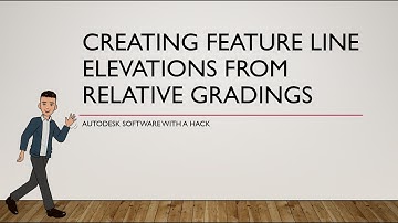 Creating Feature Line Elevations from Gradings in Civil 3D (Part 1)