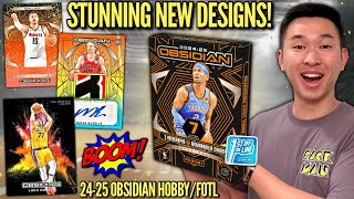 CRAZY JUICY BOXES (BOOM)! 😱🔥 2024-25 Panini Obsidian NBA Basketball FOTL Hobby Box Review x2