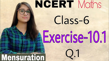 class 6 NCERT Maths Exercise-10.1 Part-1 Q.1