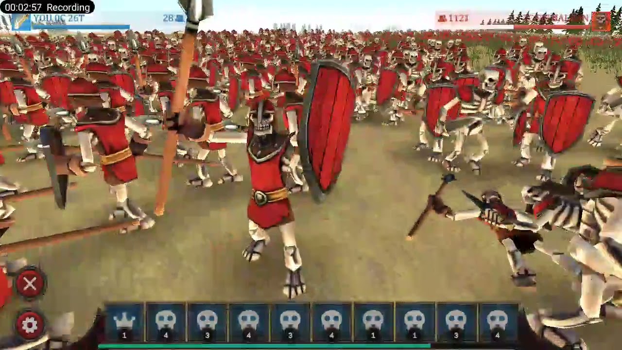 37 Giants vs vast army 1637 soldiers Epic War 🛡️🛡️🛡️🛡️⚔️⚔️⚔️⚔️🗡️
