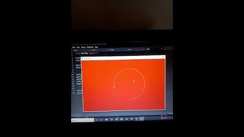 Draw Turkey Flag in Python turtle #viral #shorts #python