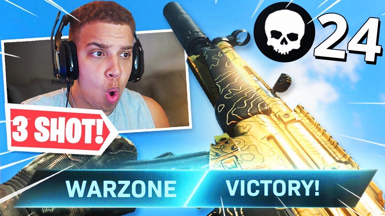 the 3 SHOT KILL MP5 in WARZONE! CLASS SETUP SHREDS! (Modern Warfare Warzone)