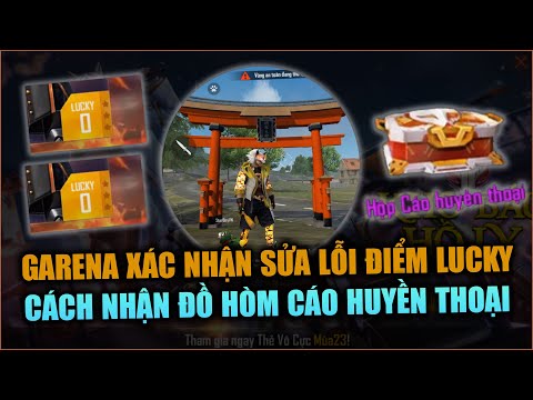 Free Fire | Garena Xác Nhận Sửa Lỗi Mất LUCKY - Hướng Dẫn Săn Hòm Cáo Huyền Thoại | Rikaki Gaming