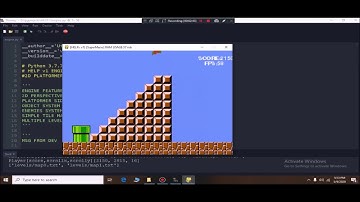 [PYTHON] [PYGAME] Super Mario Clone! (beginner)