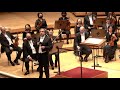 Riccardo Muti addresses the audience at Symphony Center