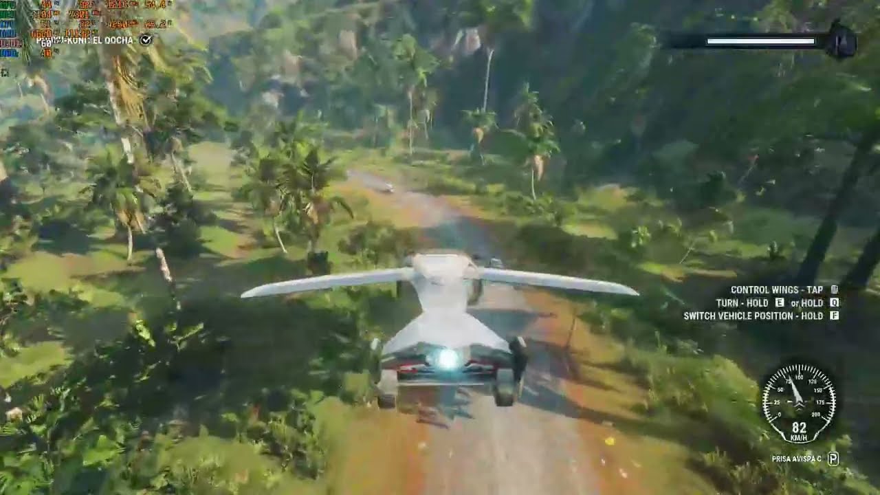 Flying Car in Just Cause 4