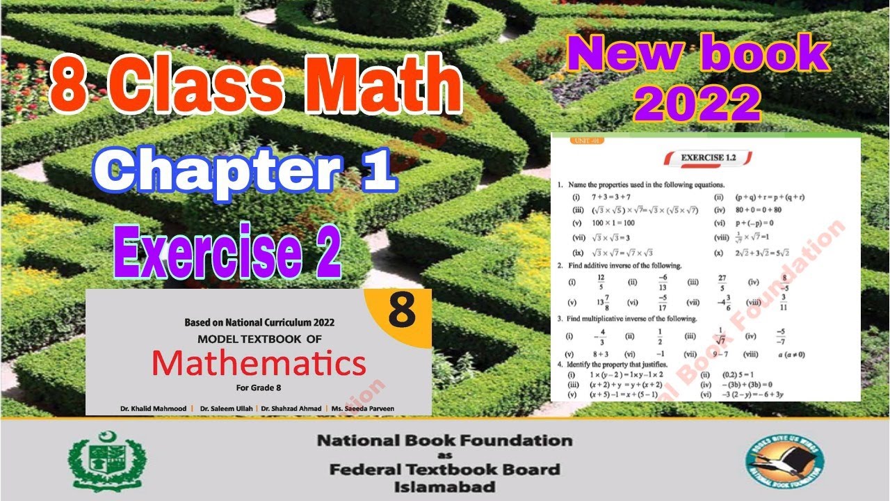 Class 8 Math Chapter 1 Exercise 1.2 | math class 8 chapter 1 exercise 1 ...