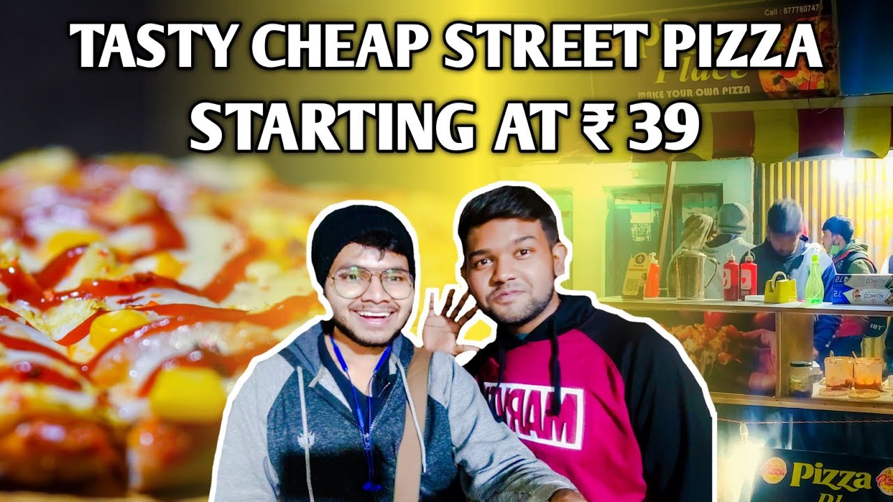 CHEAPEST STREET PIZZA IN KALYANI 🍕 NIKK Vlogs YouTube