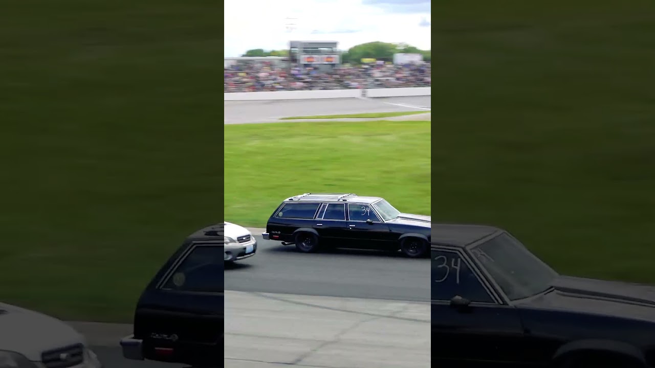 SUBARU OUTBACK VS CHEVY MALIBU WAGON SPECTATOR DRAGS AT SEEKONK SPEEDWAY!!!