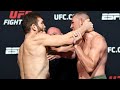 UFC Vegas 25: Weigh-in Faceoffs