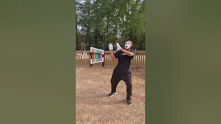 Miming at kidsville park