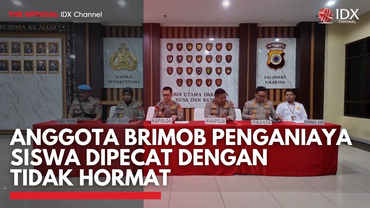 Anggota Brimob Penganiaya Siswa Dipecat dengan Tidak Hormat | IDXC UPDATE
