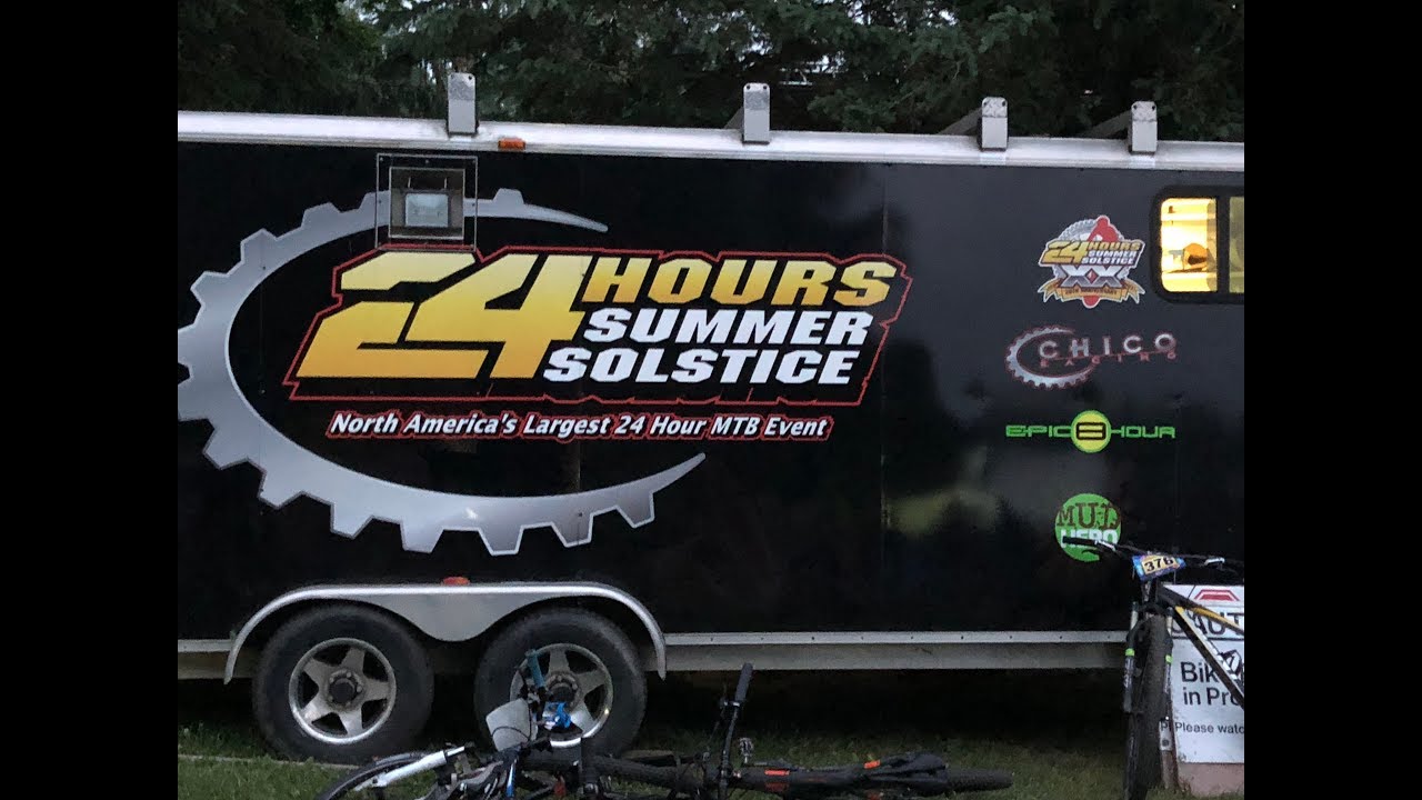 Solstice Bicycle Racing Summer solstice 24 hour mountain bike race - YouTube
