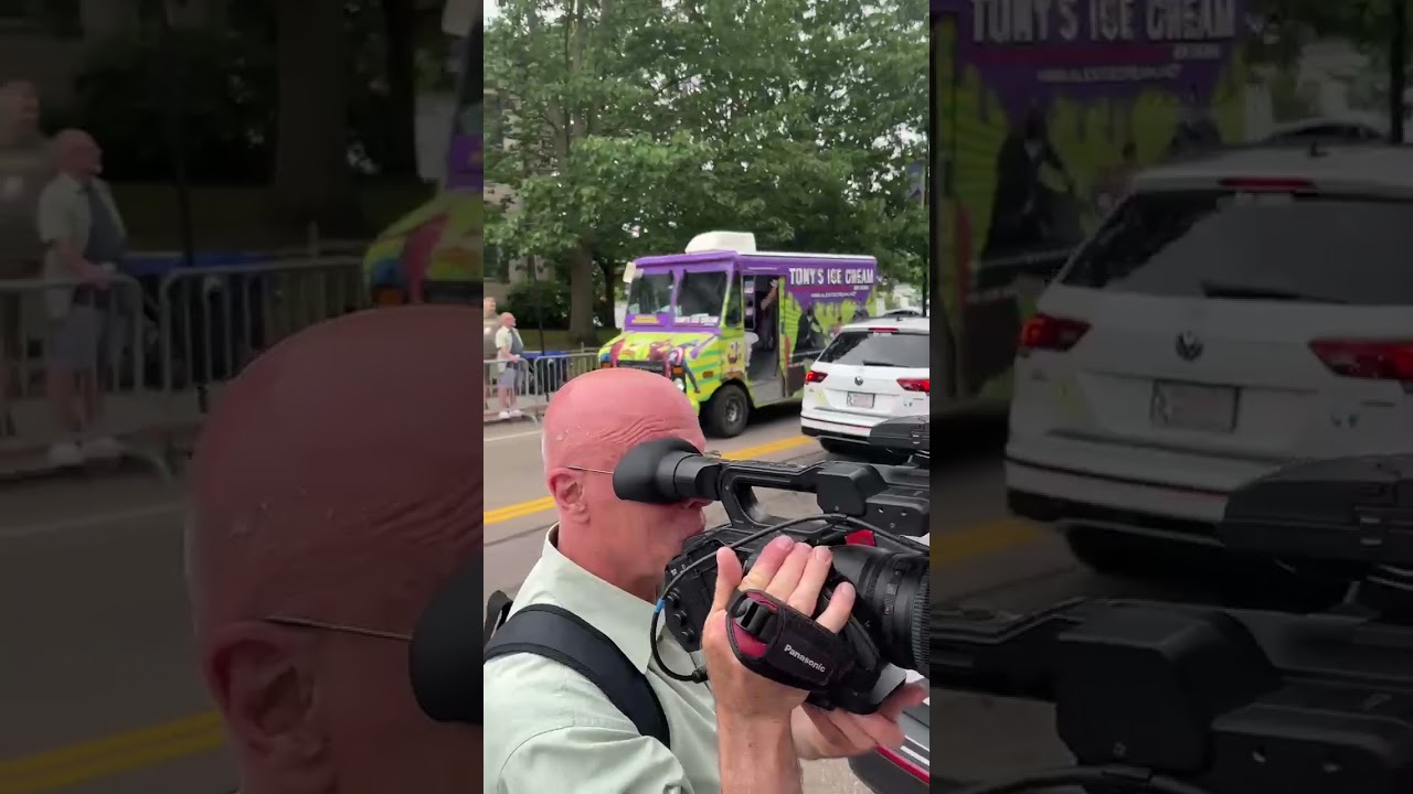 WATCH: Even The Ice Cream Man Has To Stay Quiet??