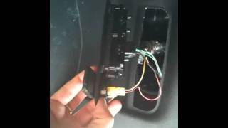 2011-2012 Ford Explorer Power Fold Seat Lockout Switch Information