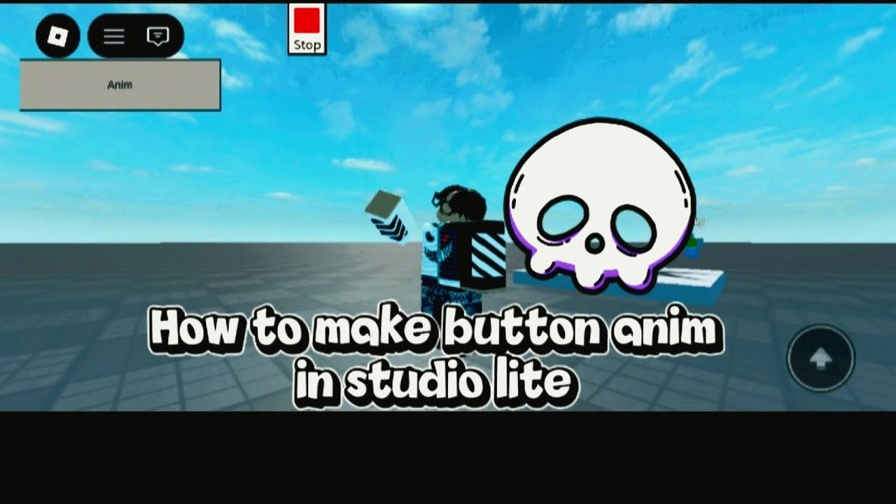 How to make button anim in studio lite! - YouTube