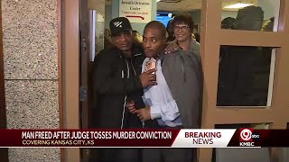 Man freed 15 years later after Wyandotte County judge vacates murder conviction