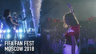 Fifa Fan Fest 2018 Final - Елена Темникова (Москва, Воробьевы Горы)