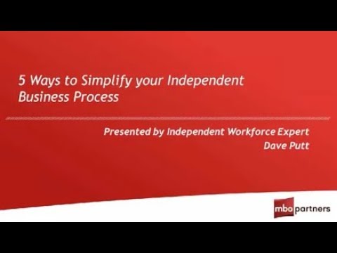 How to Simplify Your Independent Business Process