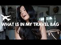 WHAT IS IN MY TRAVEL BAG 2021!! (CARRY-ON ESSENTIALS IN THE LOUIS VUITTON NEVERFULL Monogram MM)