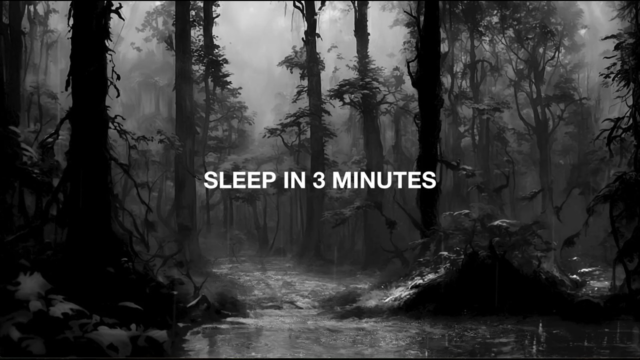 HEAVY RAIN and THUNDER for Deep Sleep ⛈️ (10 Hours) No Ads / Sleep in 3 Minutes