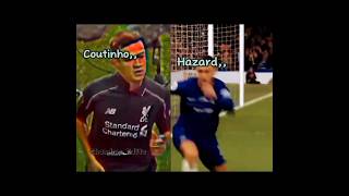 হারিয়ে যাওয়া দুই নক্ষত্র      Hazard vs Coutinho Who is Best 10, #shorts #hazard #coutinho