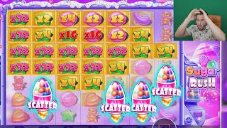 Поймал ДВОЙНОЙ РЕТРИГЕР и БОНУС за 320 000Р в SUGAR RUSH