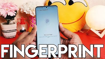 How to setup Fingerprint on Honor X8
