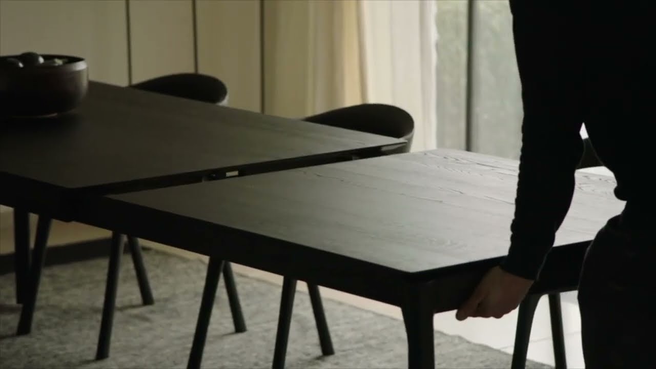 Ethnicraft Bok Dining Table Extendable by Alain van Havre (Demonstration) | Olson and Baker