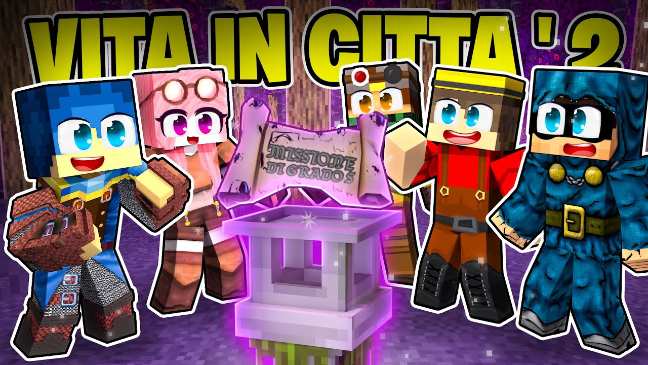 ABBIAMO TROVATO LA NUOVA MISSIONE DI GRADO S! - VITA IN CITTÀ 2 MINECRAFT S2 Ep.23