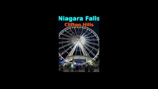 Niagara Falls at Night 🇨🇦 POV Walk to Clifton Hill — Lights, Crowds & Atmosphere