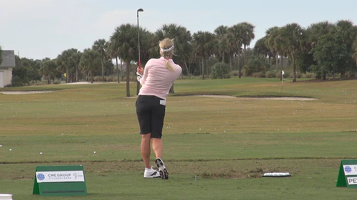 GOLF SWING 2012 - SUZANN PETTERSEN - PRACTICE RANG...