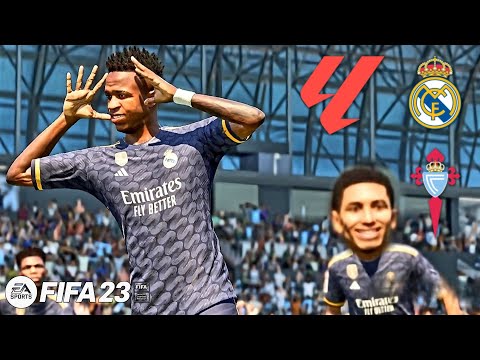 FIFA 23 - Celta Vigo Vs Real Madrid - Bellingham - LaLiga 23/24 | PC GamePlay