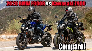 2020 BMW F900R vs Kawasaki Z900