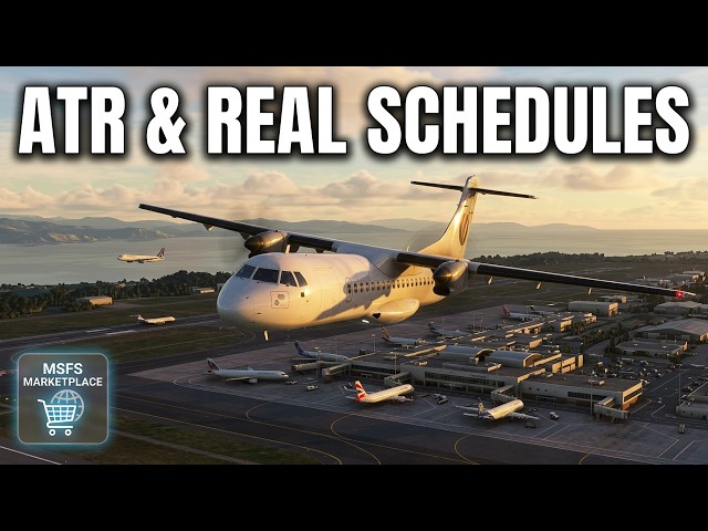 MASSIVE MSFS Marketplace Wave: Real-World Summer 2026 Airline Schedules & Expert ATR Challenges!