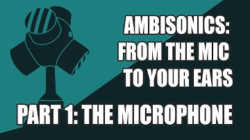 Ambisonics: From the Microphone to your Ears (Part 1: The Microphone)