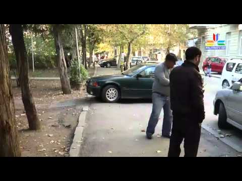 გადაცემა \"კაცია-ადამიანი?!\" - მანქანები ტროტუარზე, ქვეითები გზაზე