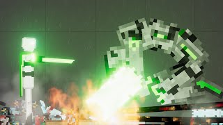 The Super Humans vs Super Droids - People Playground 1.21.3