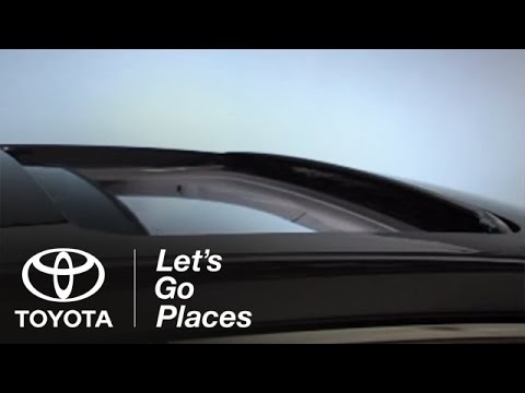 Camry How-To: Moonroof - Slide | 2007 - 2009 Camry | Toyota - Camry How-To: Moonroof - Slide | 2007 - 2009 Camry | Toyota