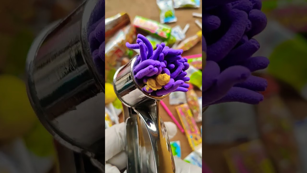 ???? That Lollipop Crunch Feels So Good ????#asmrshorts #satisfyingvideo #fyp 