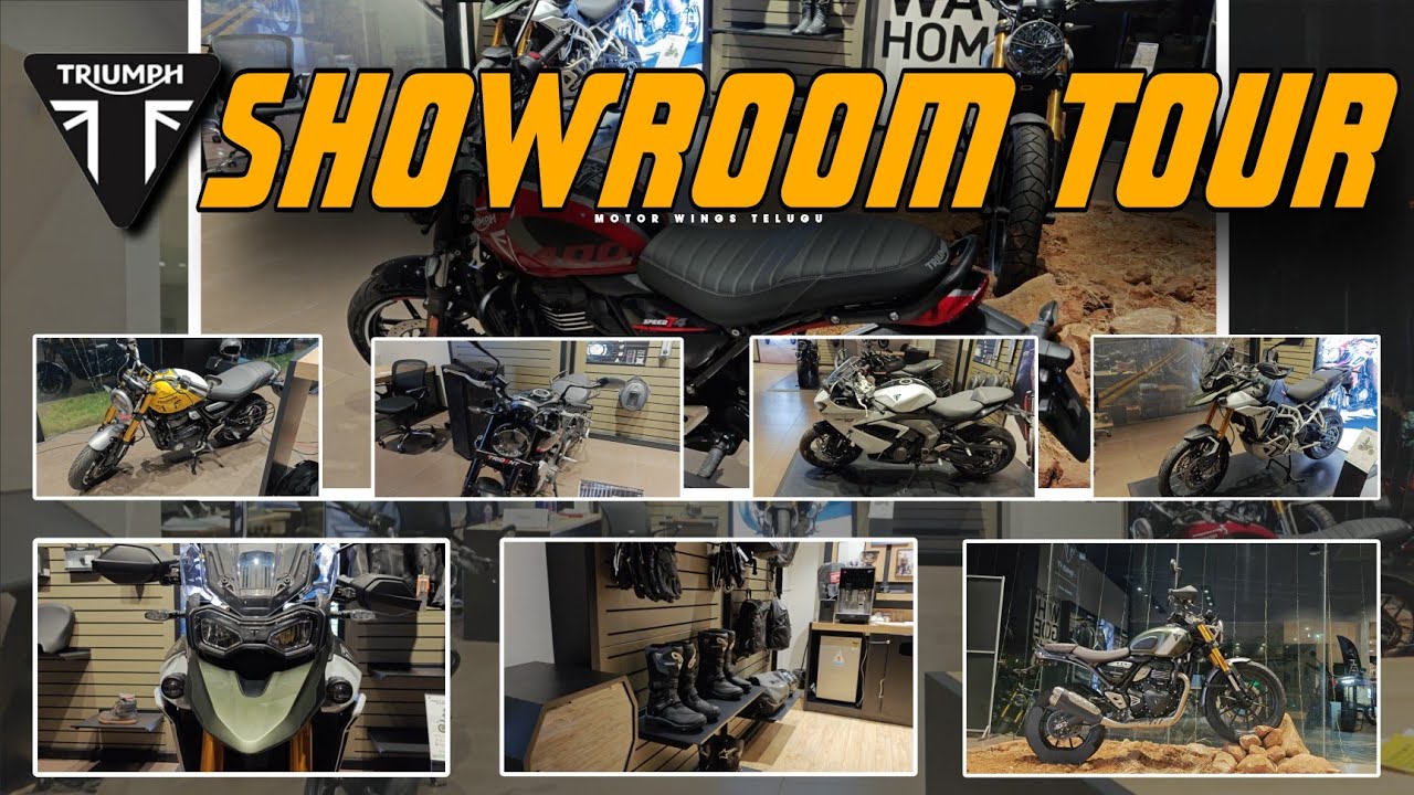 Triumph Showroom Tour: Exploring Premium Bikes ! 