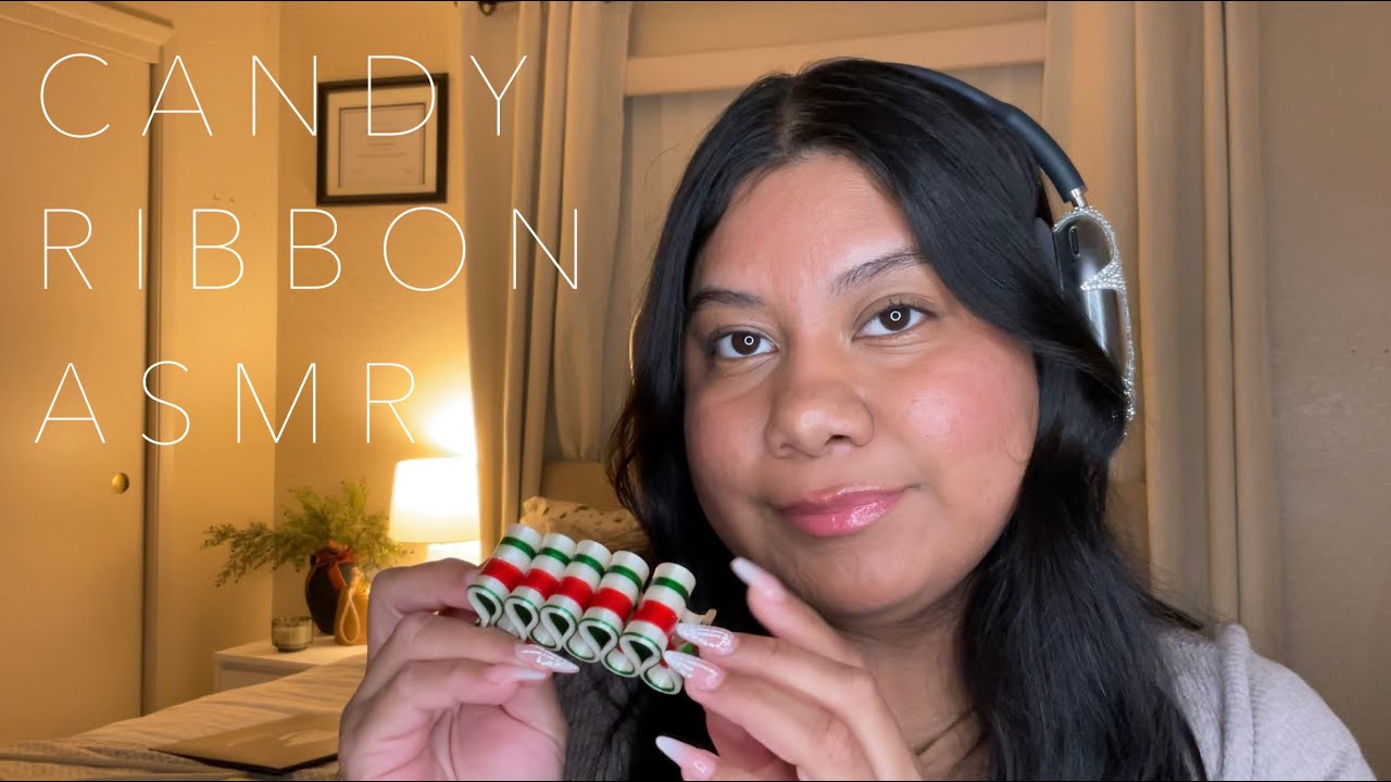 ASMR | RIBBON CANDY 🍡 Crunchy Sounds (FIRST ASMR!!) - YouTube