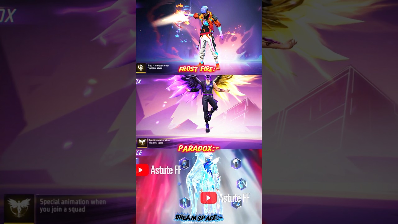 Frost Fire 🥶 Paradox 🥵 Dreamspace 👹 