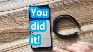 Xiaomi Mi Band 3 / 2 - Quick Tips & Pairing with Samsung Galaxy S9/S10 (Android Smart Phones) screenshot 4